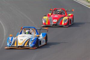 Robert Soroka's Radical SR3 RSX 1500 and Nick Persing's Radical SR3 XXR 1500