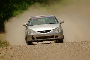 Derek Denti / Josh Remmetter Acura RSX on SS1, Camp 3 North.