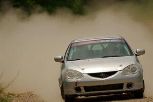 Derek Denti / Josh Remmetter Acura RSX on SS1, Camp 3 North.