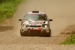 John Gusmano / Zack Goldstein VW GTI on SS1, Camp 3 North.