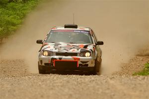 John Gusmano / Zack Goldstein VW GTI on SS1, Camp 3 North.