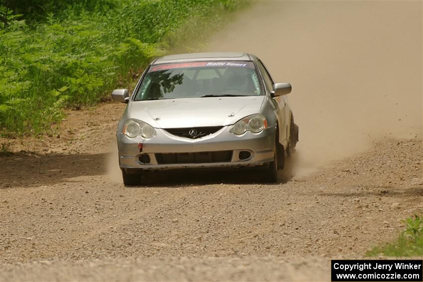 Derek Denti / Josh Remmetter Acura RSX on SS1, Camp 3 North.