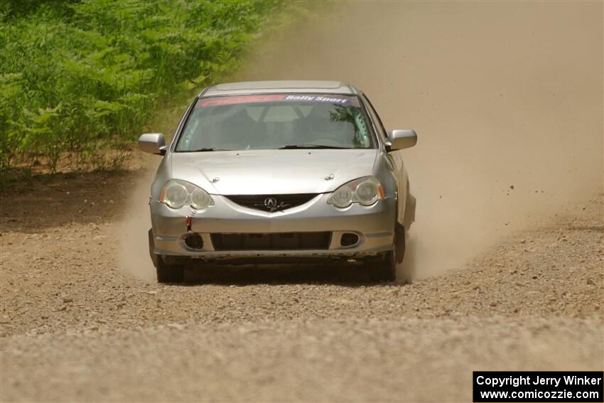 Derek Denti / Josh Remmetter Acura RSX on SS1, Camp 3 North.