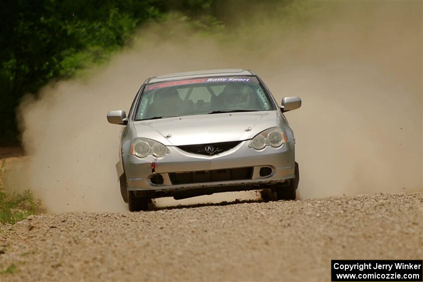 Derek Denti / Josh Remmetter Acura RSX on SS1, Camp 3 North.