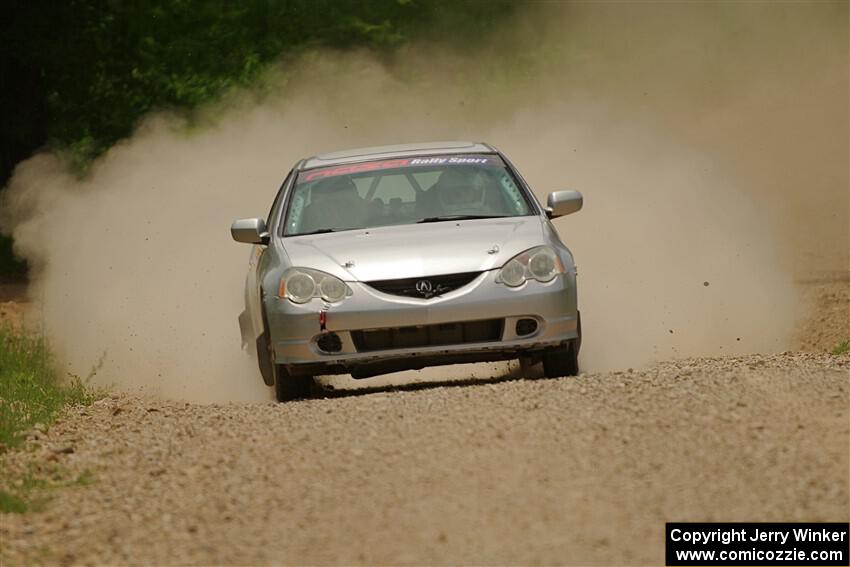 Derek Denti / Josh Remmetter Acura RSX on SS1, Camp 3 North.