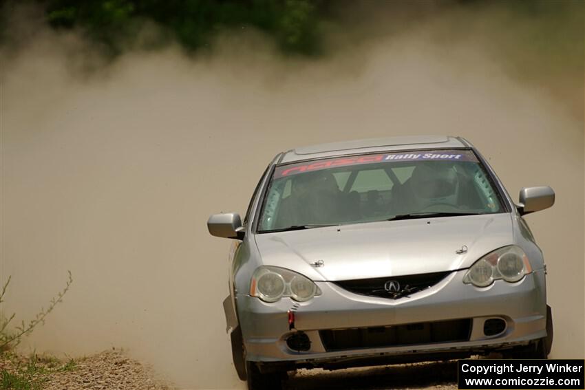 Derek Denti / Josh Remmetter Acura RSX on SS1, Camp 3 North.