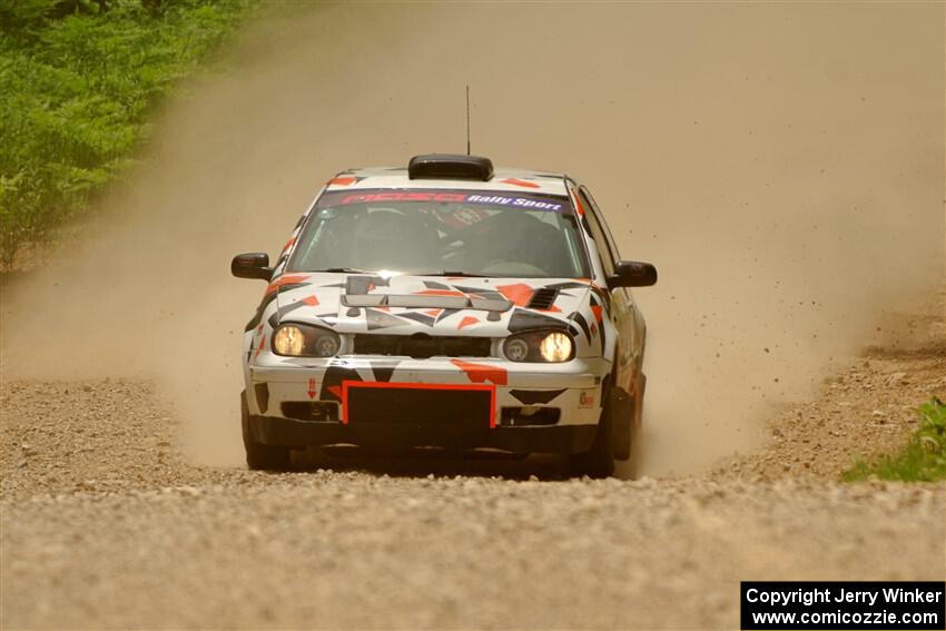 John Gusmano / Zack Goldstein VW GTI on SS1, Camp 3 North.