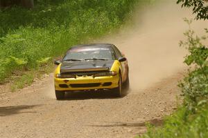 Zach Richard / Max Sutton Mitsubishi Eclipse on SS1, Camp 3 North.