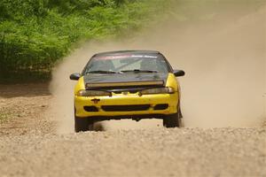 Zach Richard / Max Sutton Mitsubishi Eclipse on SS1, Camp 3 North.