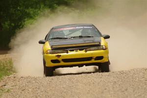 Zach Richard / Max Sutton Mitsubishi Eclipse on SS1, Camp 3 North.