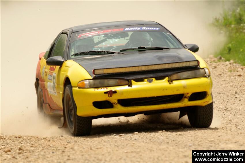 Zach Richard / Max Sutton Mitsubishi Eclipse on SS1, Camp 3 North.