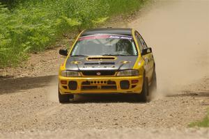 Katie Gingras / Camille Carlson Subaru Impreza on SS1, Camp 3 North.