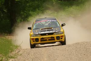 Katie Gingras / Camille Carlson Subaru Impreza on SS1, Camp 3 North.