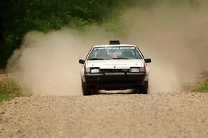 Eric Anderson / Taylor Haelterman Toyota Celica GTS on SS1, Camp 3 North.