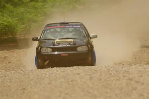 Chase Blakely / Mike Callaway VW GTI on SS1, Camp 3 North.