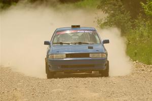 Jacob Kennedy / James Smith Ford Escort GT on SS1, Camp 3 North.