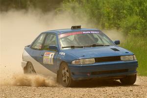 Jacob Kennedy / James Smith Ford Escort GT on SS1, Camp 3 North.