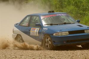 Jacob Kennedy / James Smith Ford Escort GT on SS1, Camp 3 North.