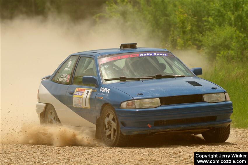 Jacob Kennedy / James Smith Ford Escort GT on SS1, Camp 3 North.