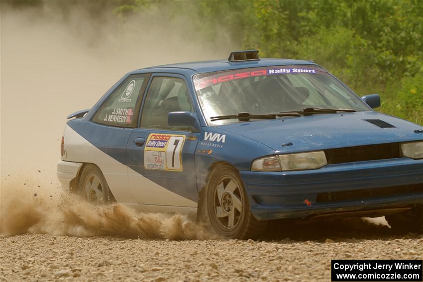 Jacob Kennedy / James Smith Ford Escort GT on SS1, Camp 3 North.