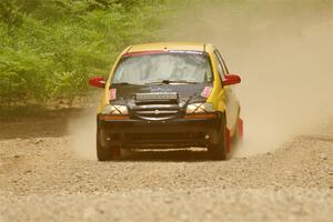 James Walker / Yannis Burnell Chevy Aveo on SS1, Camp 3 North.