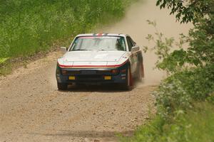 Kris Pfotenhauer / Lynn Hartman Porsche 944 on SS1, Camp 3 North.