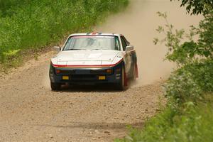 Kris Pfotenhauer / Lynn Hartman Porsche 944 on SS1, Camp 3 North.