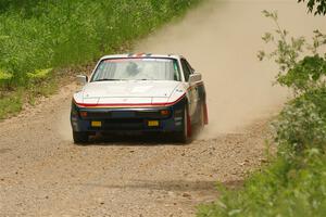 Kris Pfotenhauer / Lynn Hartman Porsche 944 on SS1, Camp 3 North.