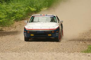 Kris Pfotenhauer / Lynn Hartman Porsche 944 on SS1, Camp 3 North.