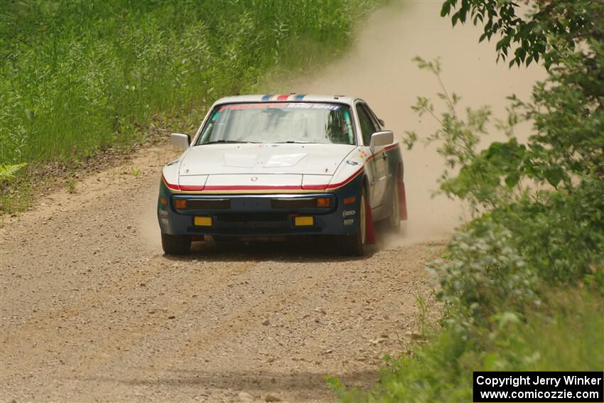 Kris Pfotenhauer / Lynn Hartman Porsche 944 on SS1, Camp 3 North.