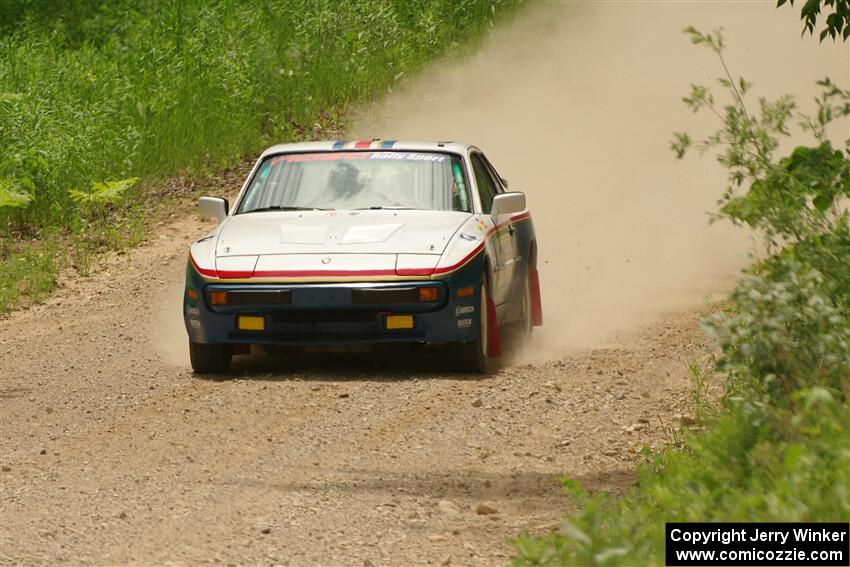 Kris Pfotenhauer / Lynn Hartman Porsche 944 on SS1, Camp 3 North.