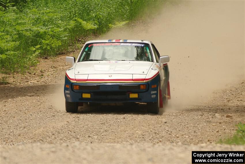 Kris Pfotenhauer / Lynn Hartman Porsche 944 on SS1, Camp 3 North.