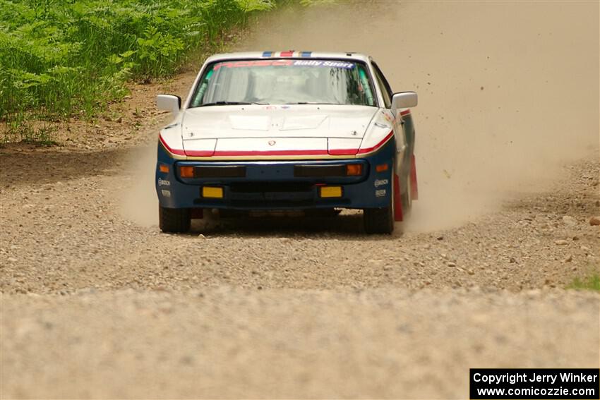 Kris Pfotenhauer / Lynn Hartman Porsche 944 on SS1, Camp 3 North.