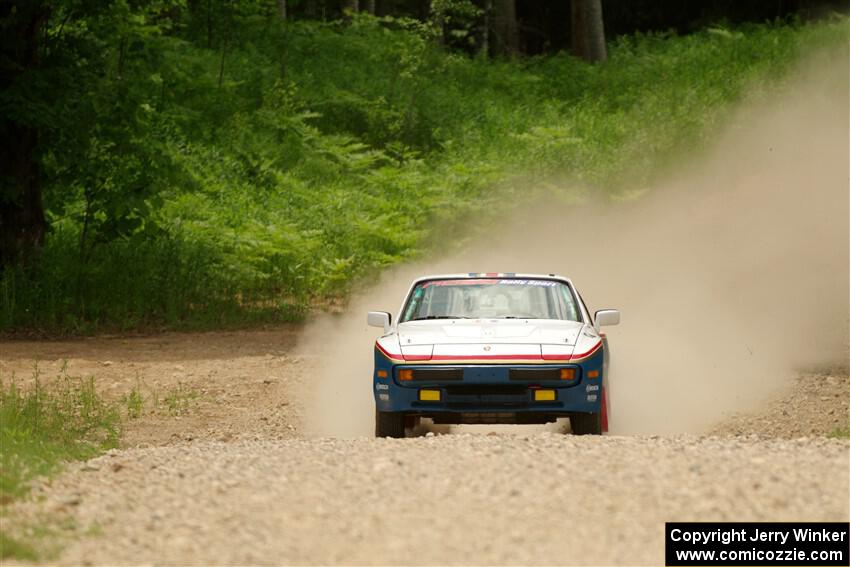 Kris Pfotenhauer / Lynn Hartman Porsche 944 on SS1, Camp 3 North.