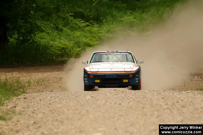 Kris Pfotenhauer / Lynn Hartman Porsche 944 on SS1, Camp 3 North.