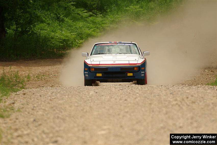 Kris Pfotenhauer / Lynn Hartman Porsche 944 on SS1, Camp 3 North.