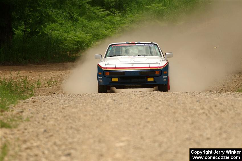 Kris Pfotenhauer / Lynn Hartman Porsche 944 on SS1, Camp 3 North.