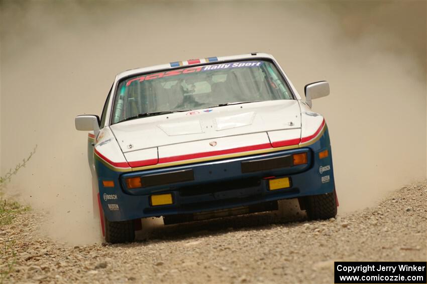 Kris Pfotenhauer / Lynn Hartman Porsche 944 on SS1, Camp 3 North.