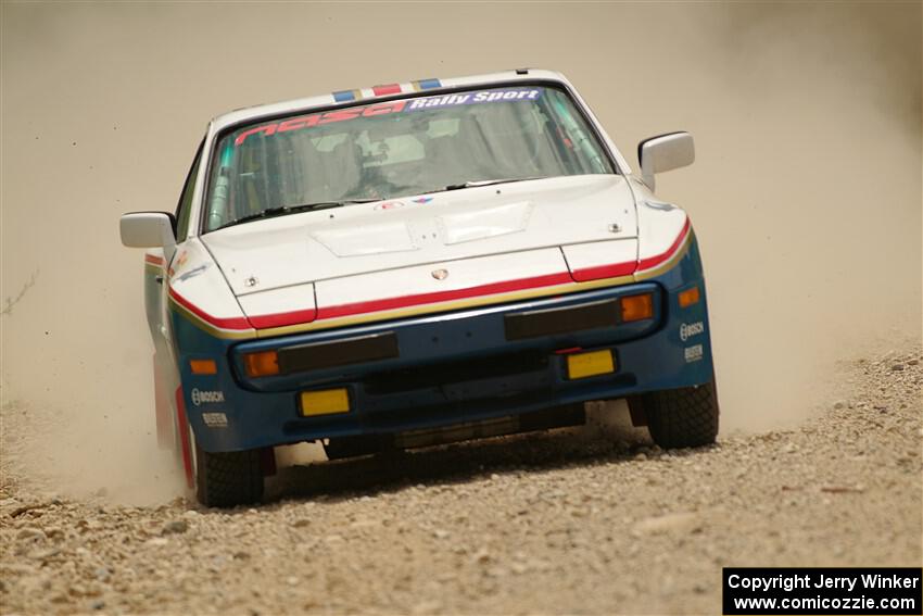 Kris Pfotenhauer / Lynn Hartman Porsche 944 on SS1, Camp 3 North.