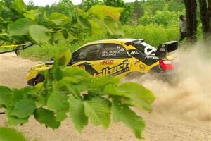 Colin Schulz / Jason Hack Subaru WRX STi on SS2, Skunk Creek.