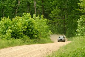 Dexter Clark / Bryce Proseus Nissan Sentra SE-R on SS2, Skunk Creek.