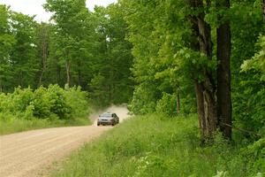 Dexter Clark / Bryce Proseus Nissan Sentra SE-R on SS2, Skunk Creek.