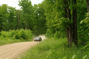 Dexter Clark / Bryce Proseus Nissan Sentra SE-R on SS2, Skunk Creek.