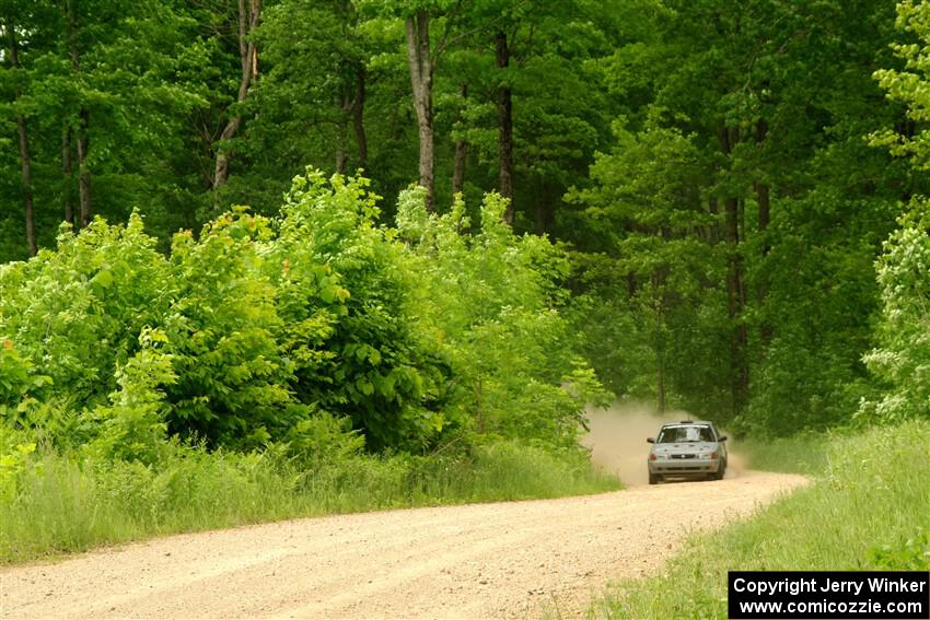 Dexter Clark / Bryce Proseus Nissan Sentra SE-R on SS2, Skunk Creek.