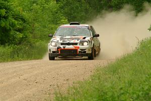 John Gusmano / Zack Goldstein VW GTI on SS2, Skunk Creek.