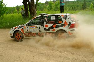 John Gusmano / Zack Goldstein VW GTI on SS2, Skunk Creek.