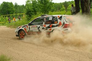 John Gusmano / Zack Goldstein VW GTI on SS2, Skunk Creek.