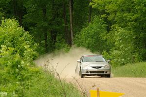 Derek Denti / Josh Remmetter Acura RSX on SS2, Skunk Creek.