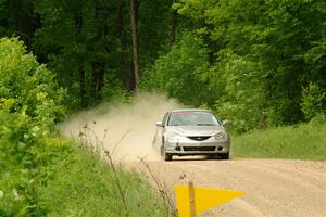 Derek Denti / Josh Remmetter Acura RSX on SS2, Skunk Creek.