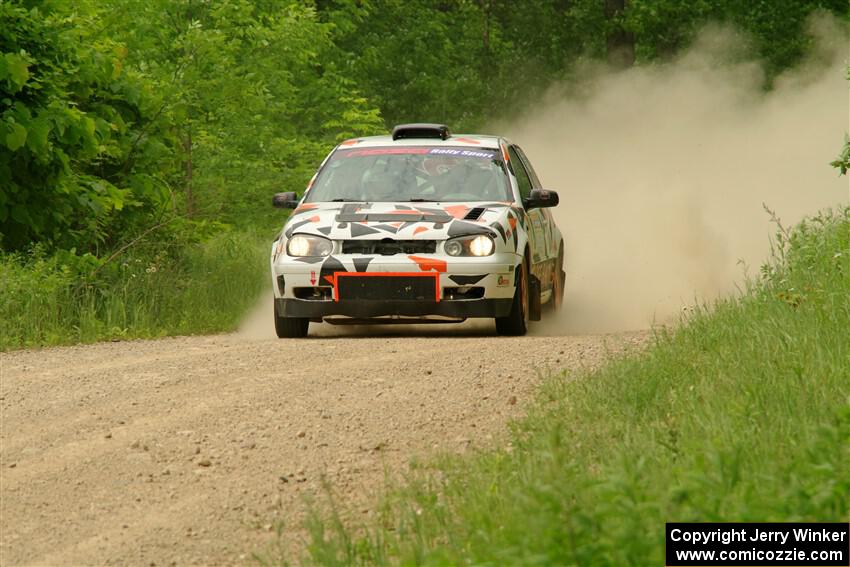 John Gusmano / Zack Goldstein VW GTI on SS2, Skunk Creek.